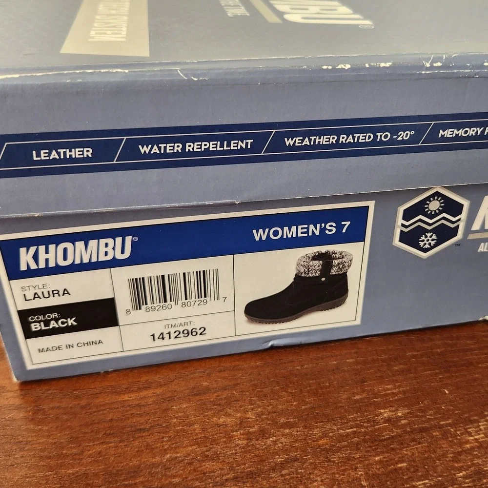 NIB Khombu‎ Black 